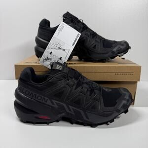 NIB • Salomon SPEEDCROSS 6  Men's Trail Running Shoes Size: 8